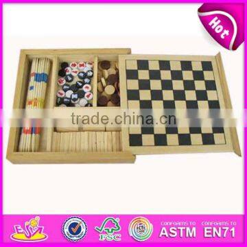 2015 Wholesale China Manufacturer Chess Game set,latest wooden chess game toy,hot selling wooden toy chess game WJ277082