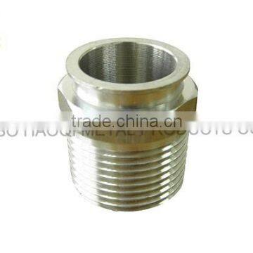 SS304 / SS316 Stainless Steel Screw NPT Metric Thread Fittings