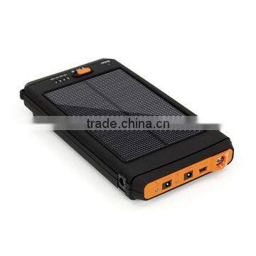12v 16v 19v 12000mAh Solar Laptop Charger Power Bank USB Portable Charger Backup External Battery photo-2