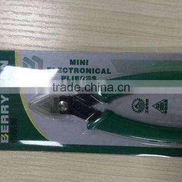 BERRYLION Tool Mini Type 5'' Wire Flush Cutting Pliers With Plastic Handle photo-6