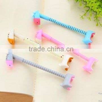 Cheap Lovely Giraffe Shape Ballpoint Pen for Promotion photo-3