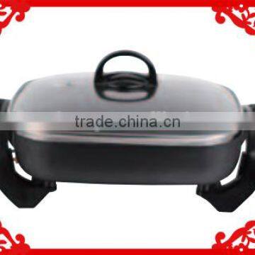 Mini Electric Non-stick Frying Pan Griddle Fan photo-2