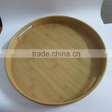 2017 Hot saling 100% natural bamboo breakfast tray