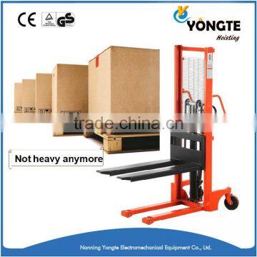 1Ton, 2 Ton Forklift With Pallet Manual Hydraulic Hand Stacker