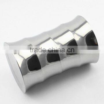 Unique Bamboo Shape Champagne Metal Stainless Steel Ice Bucket With Stander photo-4