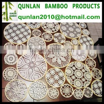 Natural Bamboo Embroidery Frame Round