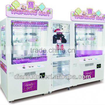 coin operated claw machine Treasure Hunt