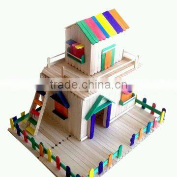 Eco-Friendly FSC Customized Size House Craft Stick For Kids photo-2