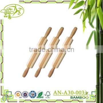 2016 Hot Sale french style walnut and maple wholesale wooden rolling pin