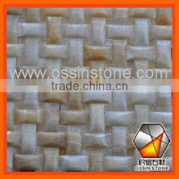 Yellow Jade Marble Mosaic M030