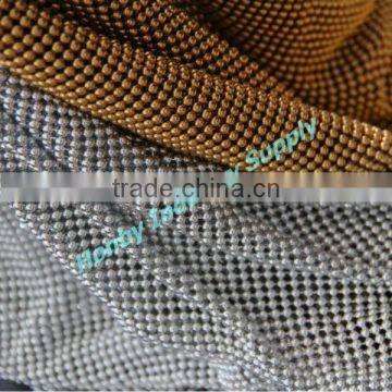 Decoration 3mm Round Metal Mesh Garment Trimming