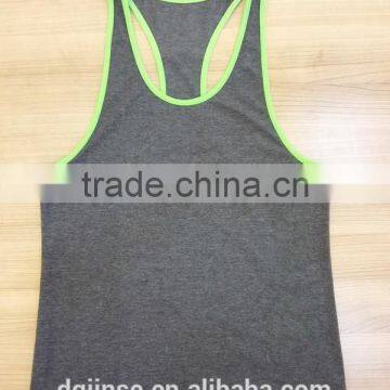 NEW ARRIVAL fashion men cotton elastine bodybuilding men sports stringer