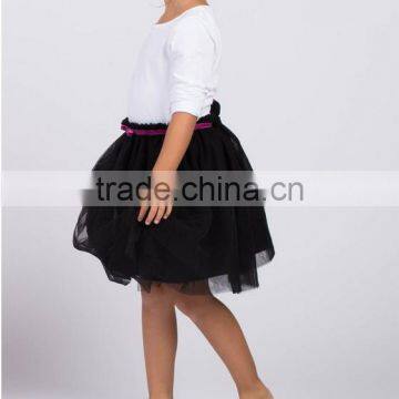 New Design Children's Tulle Skirt With Pleats Girls Kids Clothes Kid Clothing HSD5347 photo-2