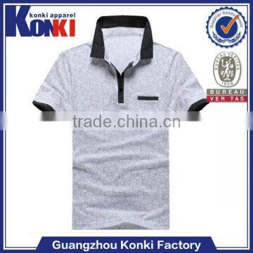 latest High quality mens plain short sleeve polo t shirts