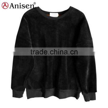 hot wholesale custom velvet women hoodies