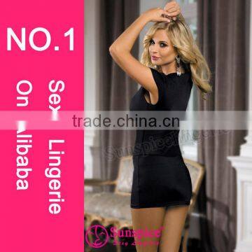 2015newest Style Lingerie Copyright Under Skirt Dress Tube Short Sexy Dress Sex Hot Club Dance Wear Sexy Clubwear photo-2