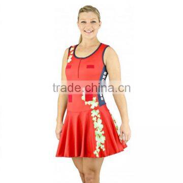 Sublimated netball skirt wholesale neball kit