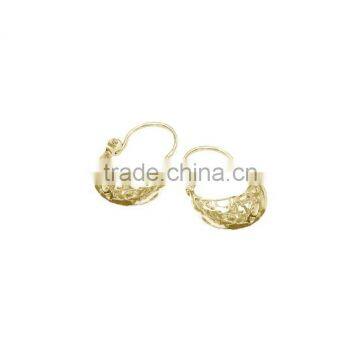 Indian Artificial Gold Plated Hoop Earrings