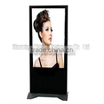 65inch led ad screen floor stand ad player with wifi