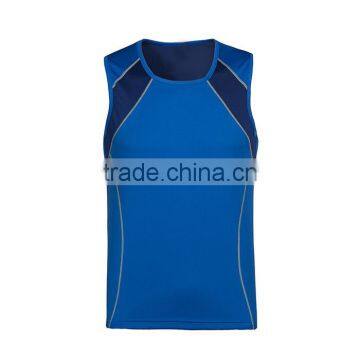 Wholesale Breathable Dry Fit Loose Fit Running Singlets photo-2