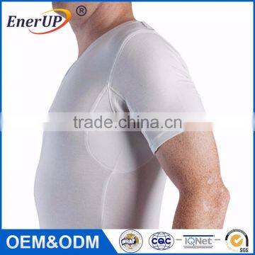 perspiration proof sweat shield pads undershirt