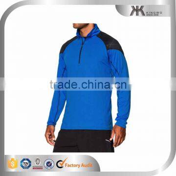 Custom Stand Collar Mens Lycra Sport t Shirt,swim Shirt Quick Dry photo-3