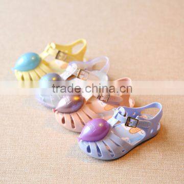 S16868A Girls Sandals Cute Balloon Jelly Shoes