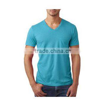 Next Level Apparel Men's CVC Pocket V Tee - Made From 60% Cotton and 40% Polyester, Features a Pocket and Comes With Your Logo photo-6