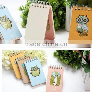 Cheap Card Board Memo Pad Customizable Wire-o Blank Notepad photo-4