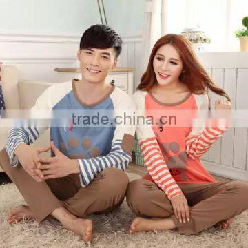 2015 Wholesale Patchwork Couple Pajamas photo-2