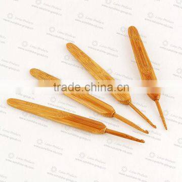 High Quality Crochet Hook With Bamboo Handle Knitting Needle Crochet Hook For Hand Knitting photo-2