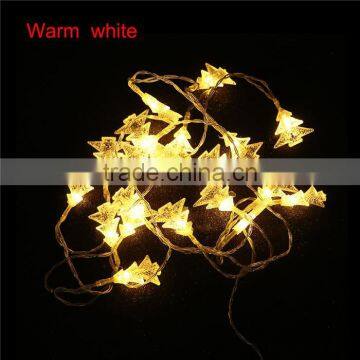 PVC LED String Fairy Lights Christmas Wedding Party Decor Transparent Clear Christmas Tree 2.5m Long photo-1