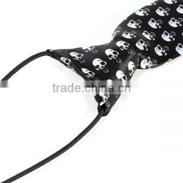 Popular Design Manufacturer Custom Halloween Skull Terylene Mens Necktie photo-2