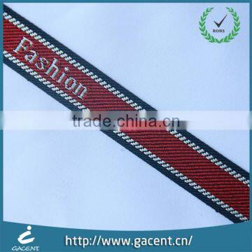 Hot Selling Decorative Colorful Jacquard Clothing Nylon Ribbon photo-2