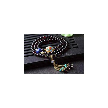 Neffly S925 Silver Jewelry 5MM mm Natural Blood Amber, With 925 Silver Bluing Southern Red Mosaic, Natural Lapis Lazuli, Pearl Accessories photo-2