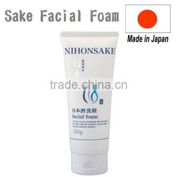 Japan Sake Rice Wine Moisturizing beauty care face wash for dry skin 130g Wholesale