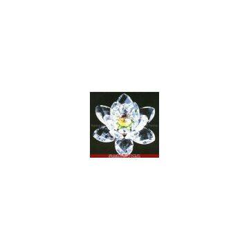 crystal lotus pendant handicraft business gifts  promotion gifts