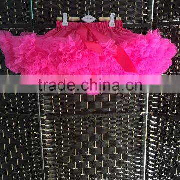 Girl's Solid Color Dance Tutu Pettiskirt 0-10T