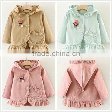 Hooded Baby Autumn Clothes Girls Fancy Jacket M6071302