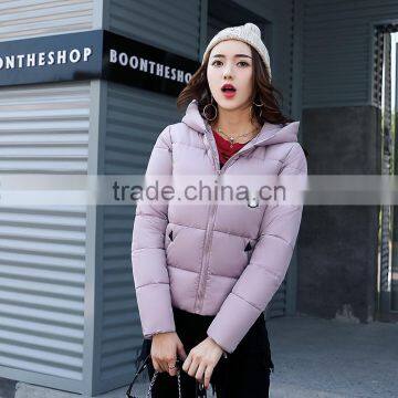 2017 Fashion Women's Clothing Quilted Hooded Jackets, Women Jackets 2016, Jacket Women Women Apparel