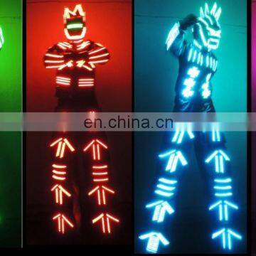 remote control 16 colors robot led clothing led robot suit