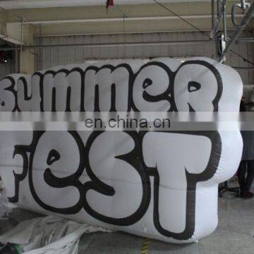 Outdoor Inflatable Logo Wall for promotion