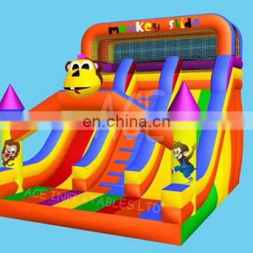 inflatable jungle slides