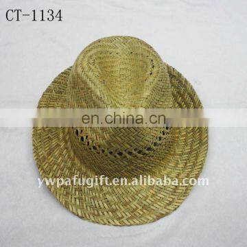 fedora straw hat