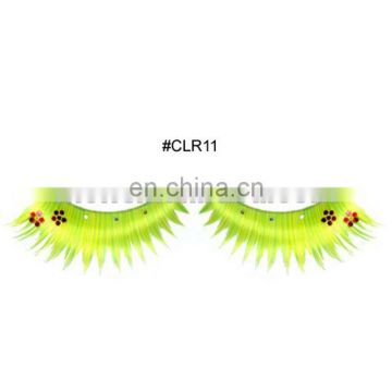 party carnival halloween wholesale fashion colorful False Eyelash E-0017