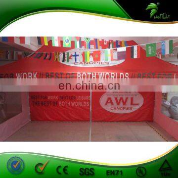 Aluminum Advertising Folding Tent , 3x6 Outdoor Digital Printing Folding Tent