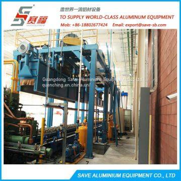 Aluminum Extrusion Alloy Section Bar On-Line Quenching System