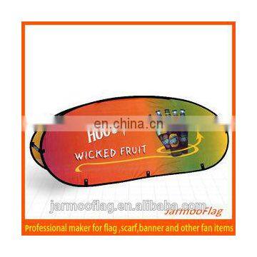 advertising popup horizontal A-frame banner
