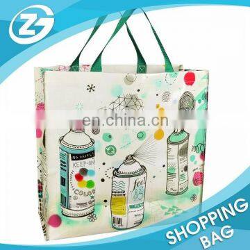 Custom Laminated New Design PP Woven White Bag