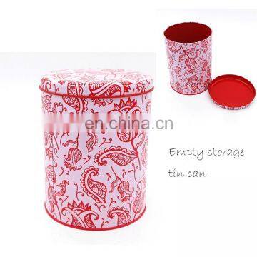 Fancy custom printed popcorn tin bucket/wholesale tin cans